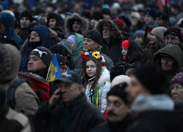Demonstracije u Kijevu/ Foto: AA