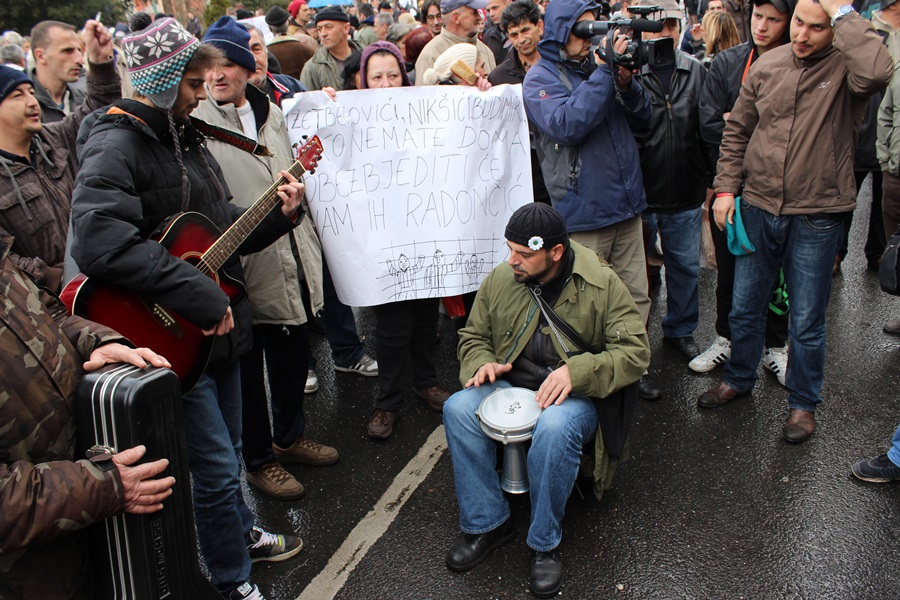 protesti u Sarajevu,12.februar/Foto: DEPO Portal