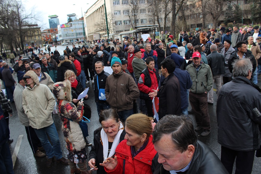 protesti u Sarajevu,12.februar/Foto: DEPO Portal