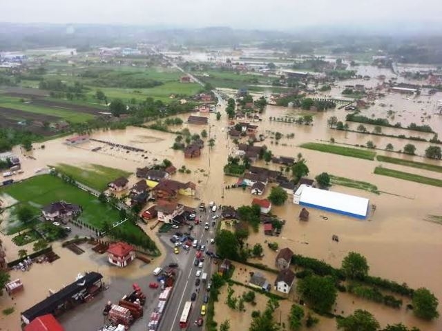 Poplavljena Banja Luka