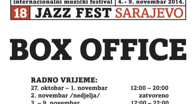 Počela prodaja ulaznica za Jazz Fest Sarajevo