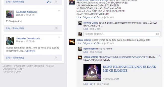 Srbijanski huligani najavljuju osvetu: Osnovali FB grupu u kojoj pozivaju na progon muslimana!