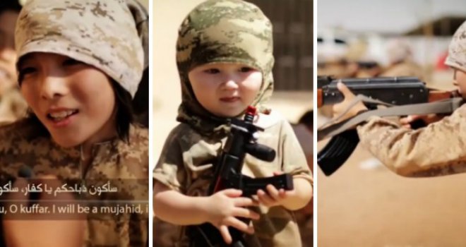 Djeca na obuci za džihadiste: 'Treniram kako bih poklao sve nevjernike'