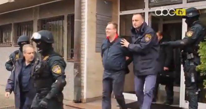 Pogledajte snimak hapšenja Hamdije Lipovače: Policija primijenila silu i gurnula ga na pod!