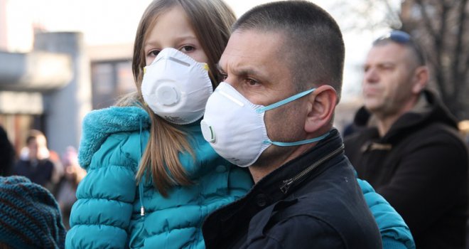 Zeničani protestovali zbog zagađenosti vazduha: Podnesene krivične prijave protiv odgovornih
