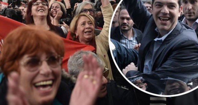 Radikalna ljevičarska stranka Syriza odnijela premoćnu pobjedu na parlamentarnim izborima u Grčkoj