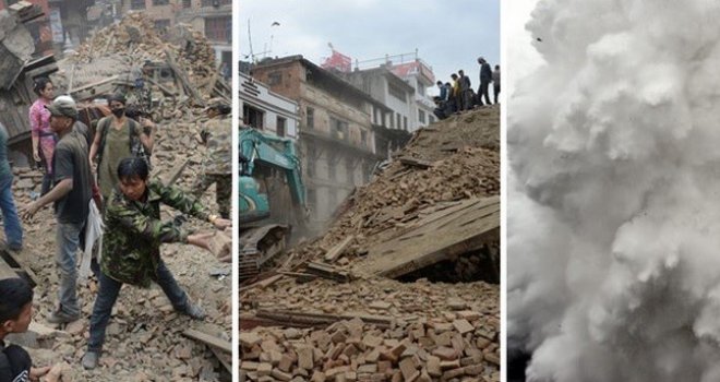 Snažan naknadni potres pogodio Katmandu, pokrenule se smrtnosne lavine u podnožju Mount Everesta