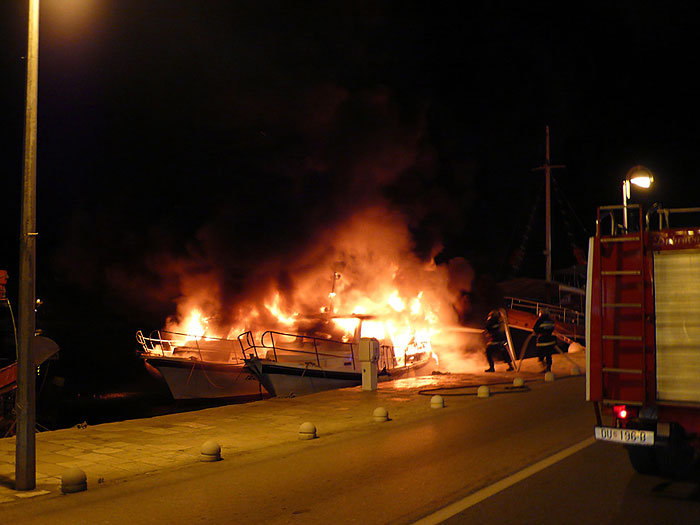 sibenik pozar
