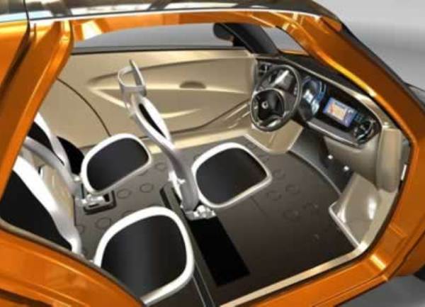 Geely unutrašnjost Geely unutrašnjost