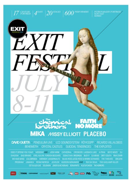 Egzit 2010 - plakat