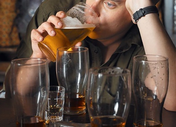 Degustator piva - ilustracija