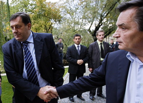 dodik i silajdzic rukovanje dodik i silajdzic rukovanje