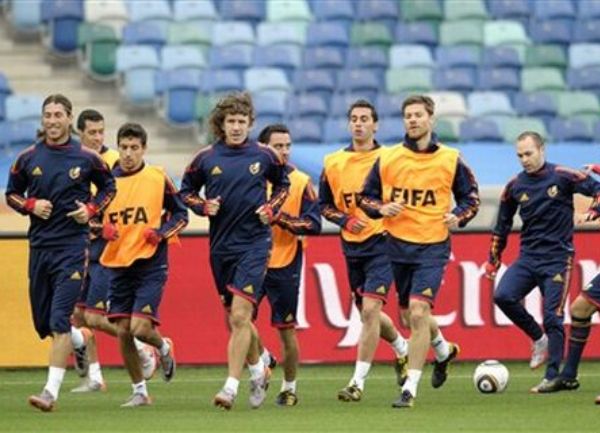 spanija trening
