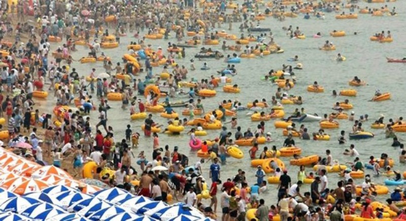 Najmnogoljudnija nacija na plaži Najmnogoljudnija nacija na plaži