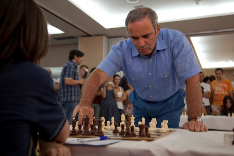 Gari Kasparov u Širokom Brijegu/ Foto: Midhat Mujkić Gari Kasparov u Širokom Brijegu/ Foto: Midhat Mujkić