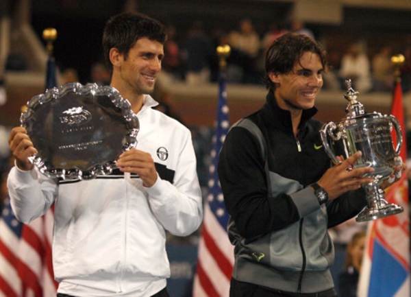 Đoković i Nadal nakon meča / FOTO: usopen.org