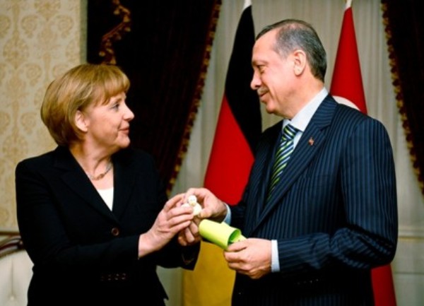 Angela Merkel i Redžep Tajip Erdoan Angela Merkel i Redžep Tajip Erdoan