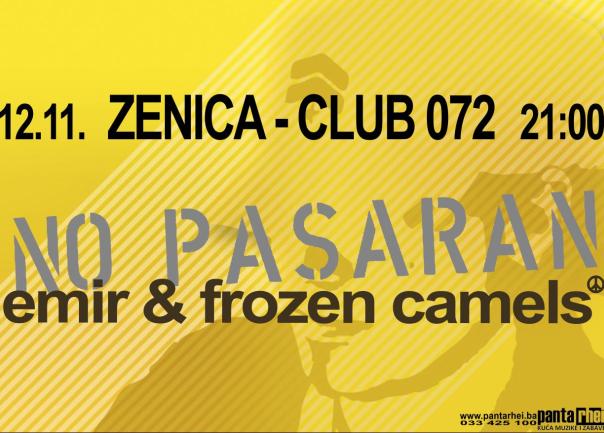 Plakat za koncert Emir & Frozen Camels u Zenici Plakat za koncert Emir & Frozen Camels u Zenici