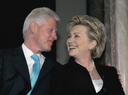Bil i Hilari Klinton