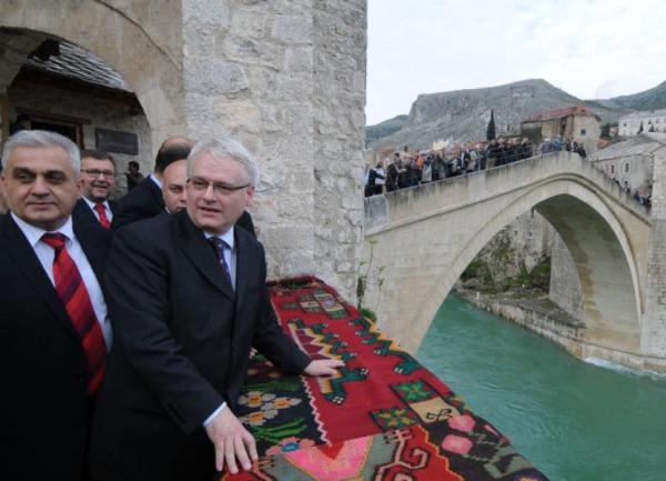 Ivo Josipović u Mostaru, arhiva