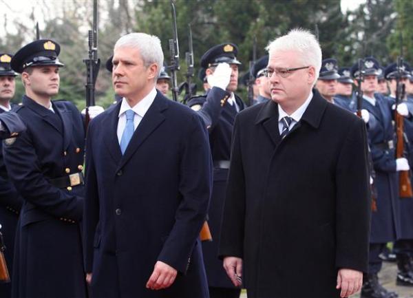 Ivo Josipović i Boris Tadić / foto: Tanjug Ivo Josipović i Boris Tadić / foto: Tanjug