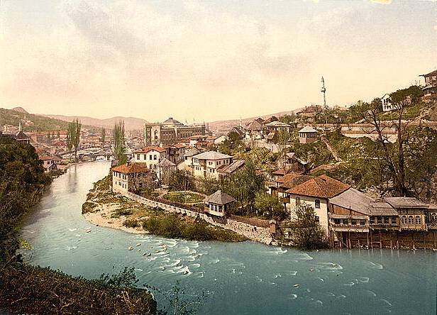 Bosanska Vila (Ilustracija staro Sarajevo)