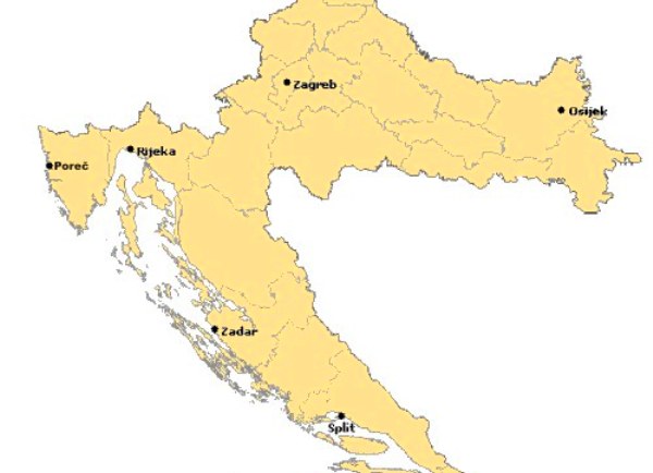 hrvatska mapa hrvatska mapa