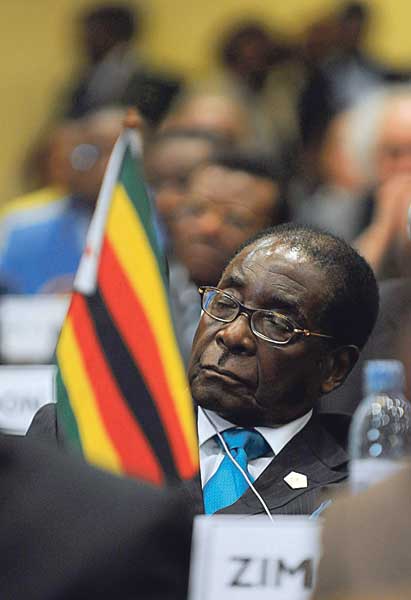Robert Mugabe, vođa Zimbabvea 