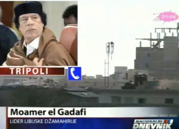 Gadafi na Pinku 