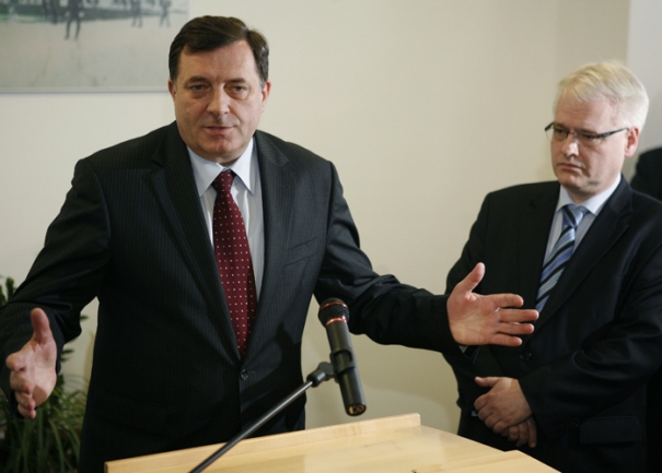 Milorad Dodik i Ivo Josipović Milorad Dodik i Ivo Josipović