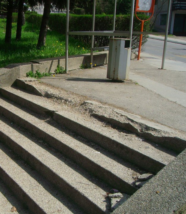 oštećene ulice u Banjaluci oštećene ulice u Banjaluci