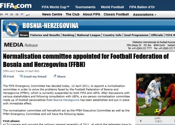 fifa odluka