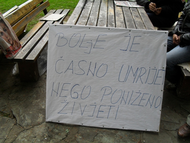 &Scaron;trajk glađu Banja Luka