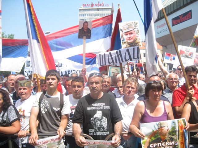 Miting podr&scaron;ke Mladiću u Banjaluci