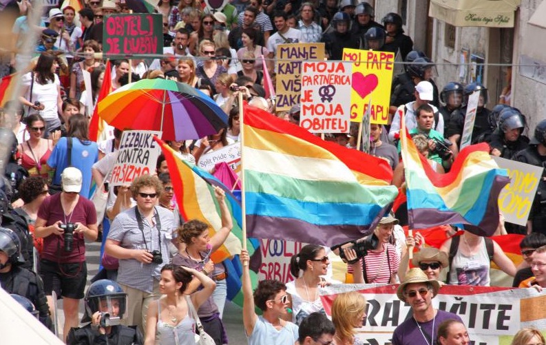 Gay Pride u Splitu; 11.06.2011