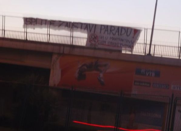 Splite zaustavi paradu Splite zaustavi paradu