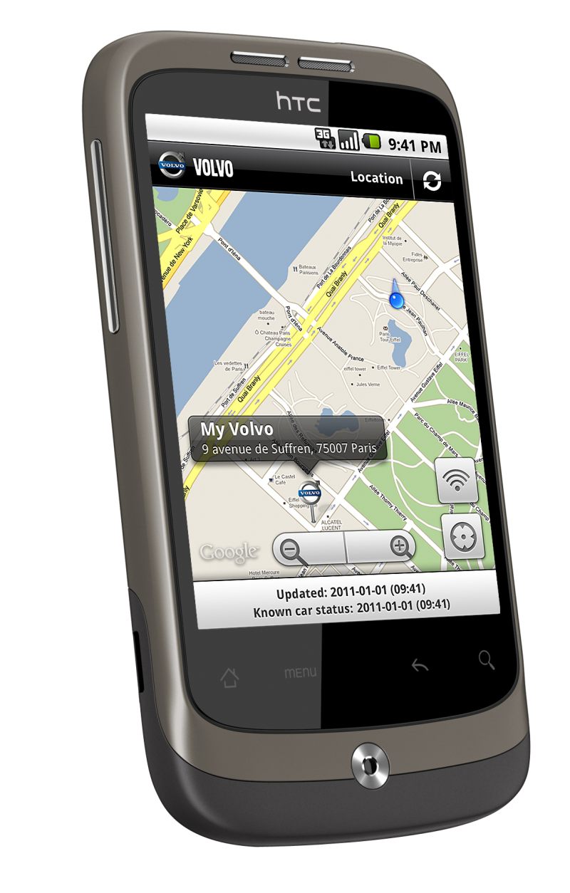 volvo u svijetu pametnih telefona