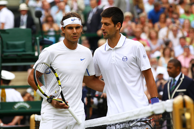 Novak Đoković i Rafael Nadal - finale Wimbledona 2011 Novak Đoković i Rafael Nadal - finale Wimbledona 2011