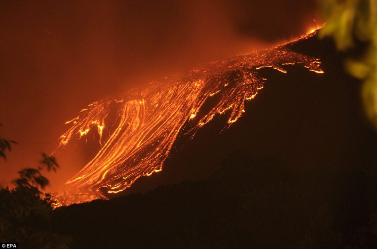 Erupcija Etne