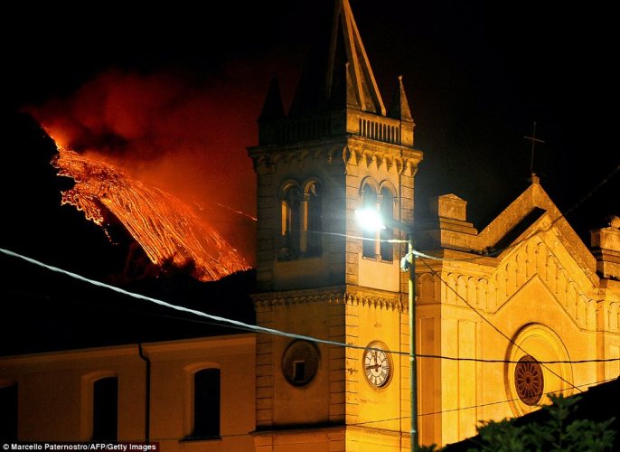 Erupcija Etne
