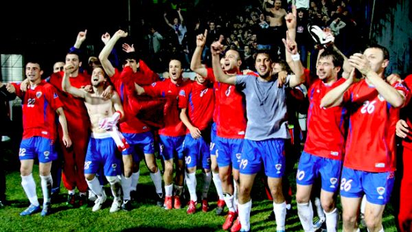 Borac Banjaluka; foto: Uefa.com Borac Banjaluka; foto: Uefa.com