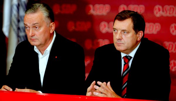 Milorad Dodik i Zlatko Lagumdžija; foto: Sdp.ba Milorad Dodik i Zlatko Lagumdžija; foto: Sdp.ba