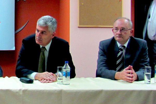 Dragan Čović i Božo Ljubić; foto: SRNA Dragan Čović i Božo Ljubić; foto: SRNA