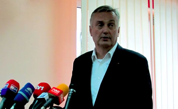 Zlatko Lagumdžija u Brčkom; foto: SRNA