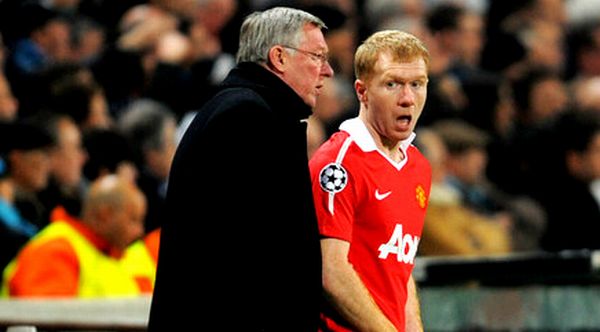Paul Scholes i Alex Ferguson; foto: Getty Images Paul Scholes i Alex Ferguson; foto: Getty Images