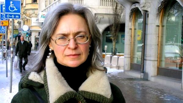 Anna Politkovskaya; foto: Rian.ru Anna Politkovskaya; foto: Rian.ru