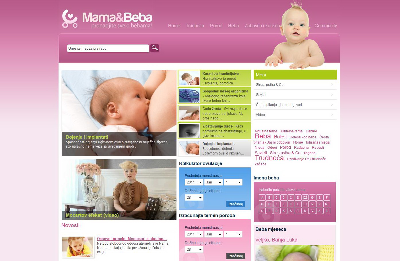 mama i beba portal mama i beba portal