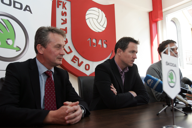 fk sarajevo press i potpisivanje ugovora sa &Scaron;kodom