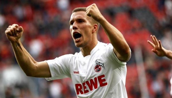 Lukas Podolski: Dvostruki strijelac za Koeln; foto: Reuters Lukas Podolski: Dvostruki strijelac za Koeln; foto: Reuters