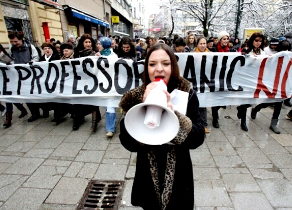 Protesti za ganića u Sarajevu; Foto: Arhiva Protesti za ganića u Sarajevu; Foto: Arhiva